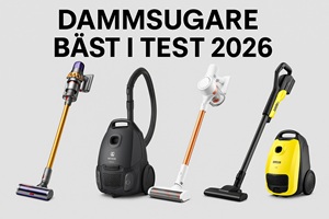 أفضل مكانس كهربائية في السويد 2026 – مقارنة الموديلات