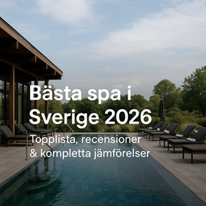 Lyxigt spa med utomhuspool – bästa spa i Sverige 2026 med avkoppling, natur och wellness.