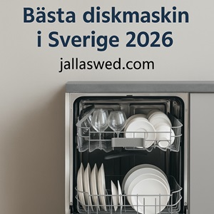 Bästa diskmaskin i Sverige 2026 – topptest och jämförelse