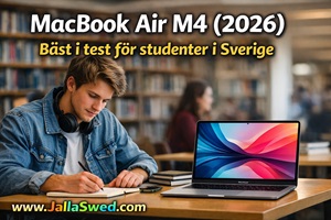 MacBook Air M4 (2026) – Bäst i test för studenter i Sverige