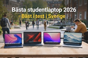 Bästa studentlaptop 2026 – Bäst i test i Sverige